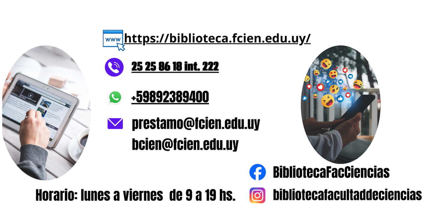 Datos de contacto de la biblioteca 